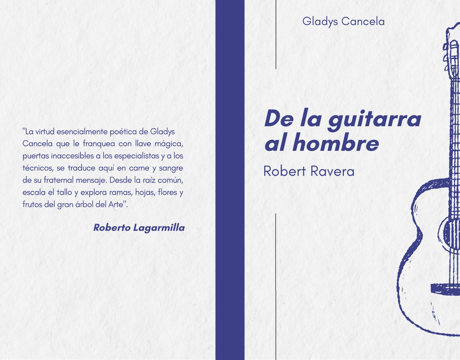 Libro: De la Guitarra al Hombre.  